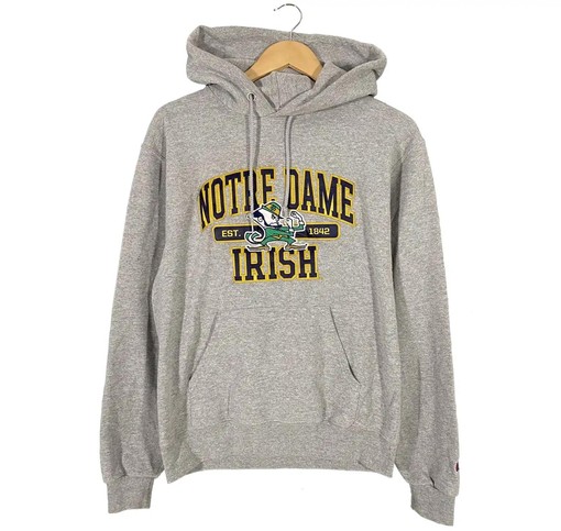 Champion Notre Dame NCAA Sport Shirt Hoodie for Football Fans