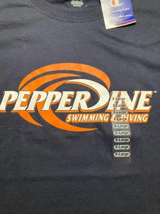 Champion Pepperdine Waves College Swimming and Diving Sweatshirt, a Must-Have for NCAA Fans - Image 2