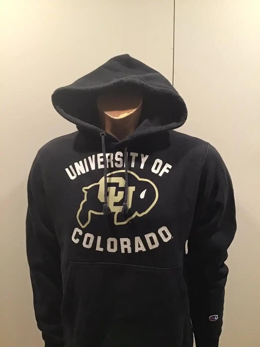 Champion Reverse Weave Colorado Buffaloes Gusset T-Shirt Sweatshirt for Sports Fans - Image 2