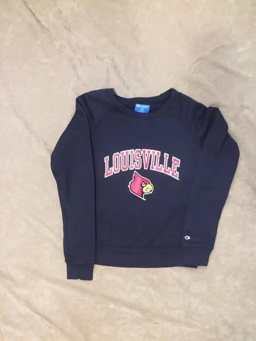 Champion T-Shirt Sweatshirt American Football Sweatshirt Sports Gifts for Louisville Cardinals Fans