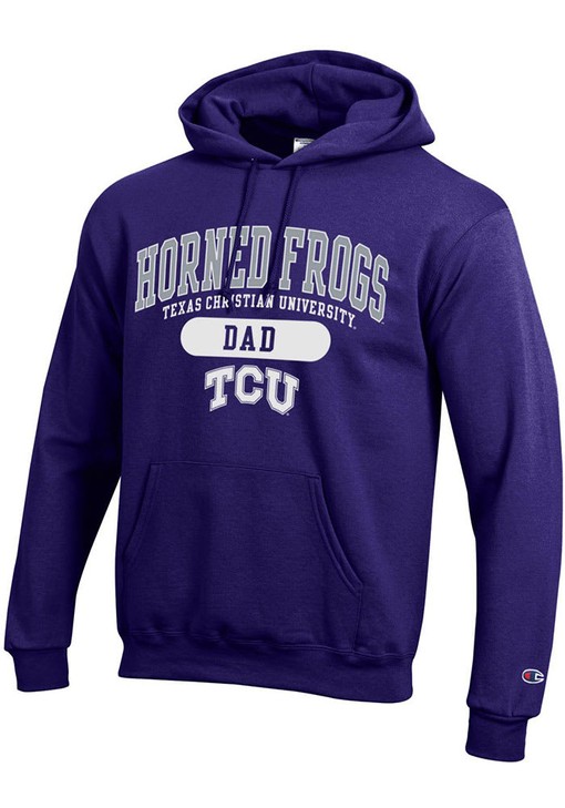 Champion Tcu Horned Frogs Mens Dad Pill Long Sleeve Hoodie Tcu Shirt Sweatshirt, Gifts For Ncaa Fans, Tcu Student Gifts - Image 2