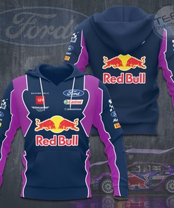 Channel Your Inner Rally Racer with Custom M Sport Ford Rally Team All Over Print Hoodie 3D for NASCAR Fans