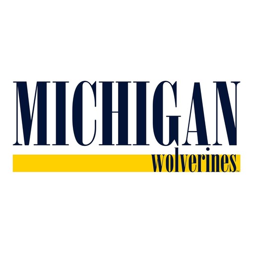 Charge forward with pride in this Michigan Wolverines Football Charge Crewneck Shirt - Image 2