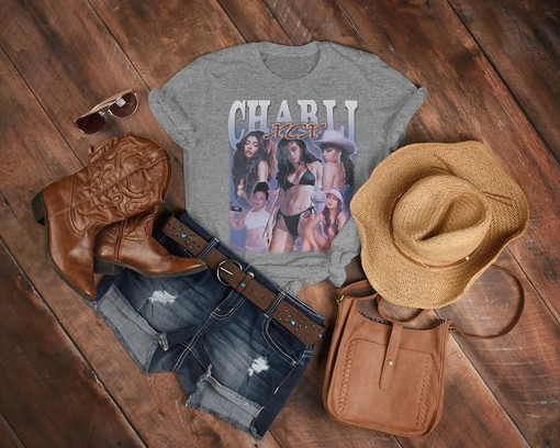 Charli XCX 90s Style Tee - Boom Clap Fan Merch for Men - Image 3