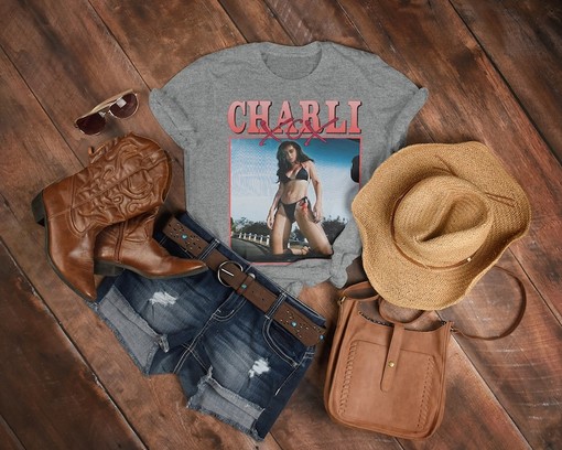 Charli XCX Homage Tee - Vintage Retro T-Shirt for Movie Fans - Image 3
