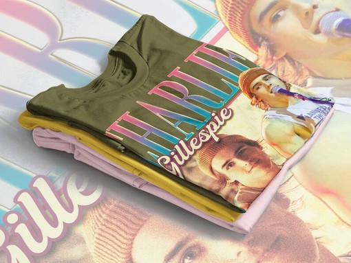 Charlie Gillespie Unisex T Shirt - Julie and the Phantoms Luke Patterson Shirt - Pete Wentz Cameo - Charlie Retro 90s - Image 4