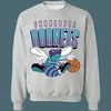 Charlotte Hornets 90's NBA Graphic Crewneck Sweatshirt - Retro Style