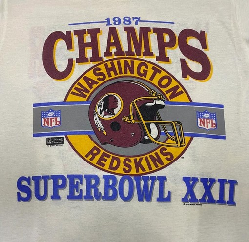 Charm 1987 Washington Redskins Vintage Style Sweatshirt T-shirt - Ideal Gift for Fans - Vintage NCAA Shirts - Image 2