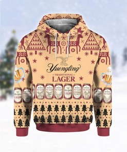 Cheers to Yuengling Lager Beer with Custom All Over Print 3D Hoodie