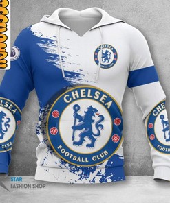 Chelsea FC Custom All Over Print 3D Hoodie with Printful Quality