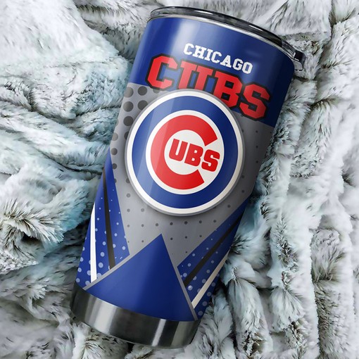 Chic Chicago Cubs UNIQUE Logo MLB Tumbler with a Unique and MLB Design - Image 2