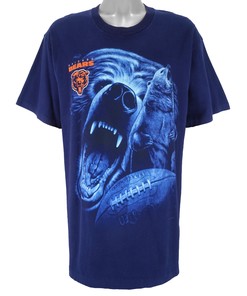 Chicago Bears Animal T-Shirt with Vintage Logo - Unisex Sport Sweatshirt Hoodie Gift, NCAA Shirts for Men and Women