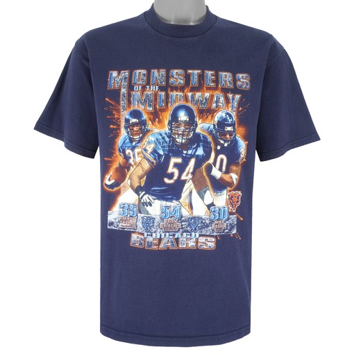 Chicago Bears Monster of the Midway Vintage T-Shirt - Unisex Sport Sweatshirt Hoodie Gift, NCAA Shirts for Men and Women