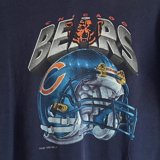 Chicago Bears Vintage Style 90s NFL Sweatshirt T-shirt - Ideal Gift for Fans - Sport Shirts Unisex - Image 2