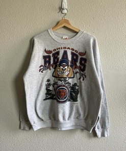 Chicago Bears Vintage Style NFL 90s Sweatshirt T-shirt - Ideal Gift for Football Fans