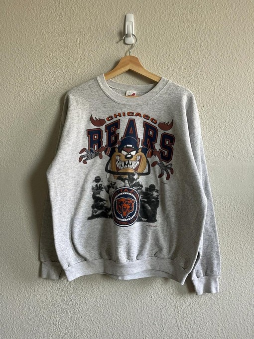 Chicago Bears Vintage Style NFL 90s Sweatshirt T-shirt - Ideal Gift for Football Fans
