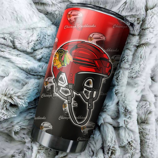 Chicago Blackhawks NHL Tumbler - Have Fun with Funny Dog Design - Image 2