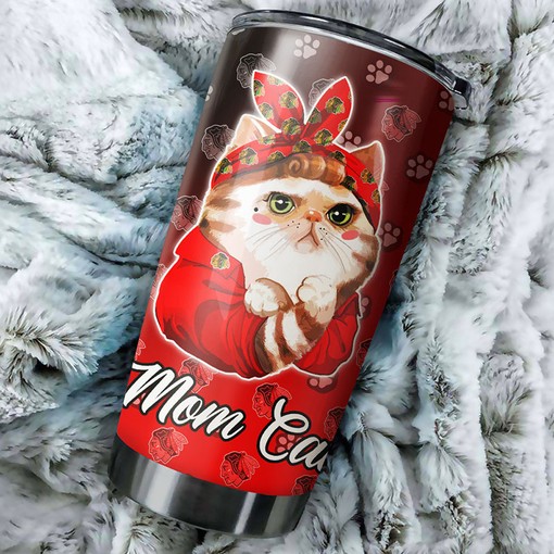 Chicago Blackhawks NHL Tumbler for Cat Moms Everywhere