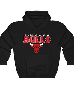Chicago Bulls Vintage 90's NBA Sweatshirt Hoodie - Perfect for Fans
