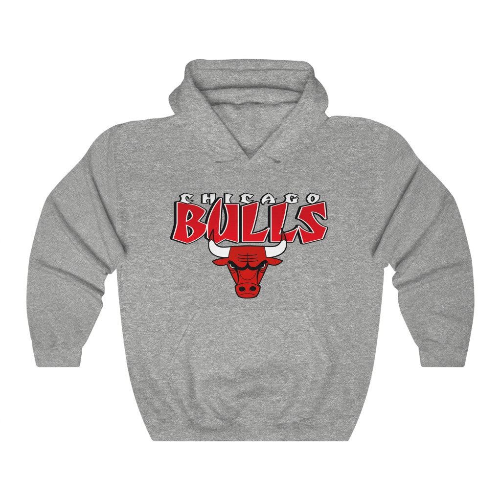 Chicago Bulls Vintage 90's NBA Sweatshirt Hoodie - Perfect for Fans - Image 3