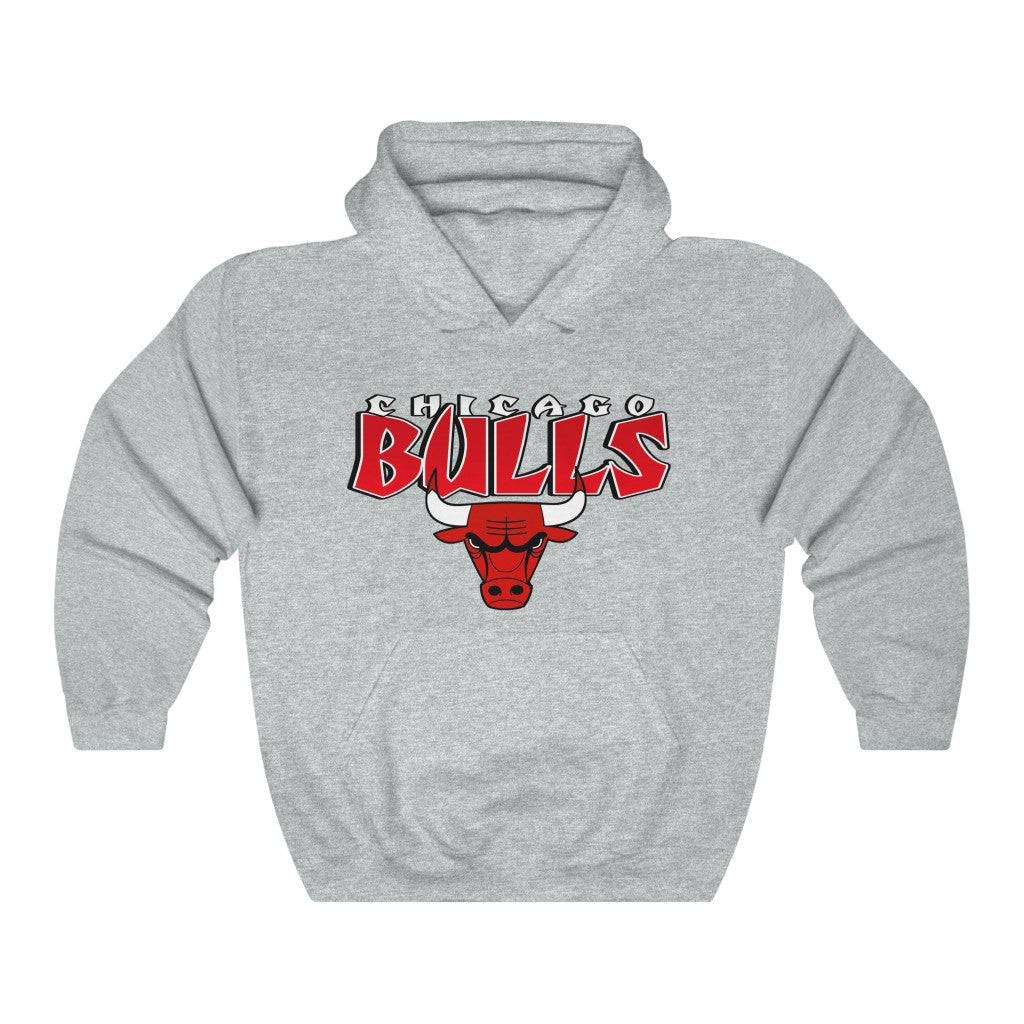 Chicago Bulls Vintage 90's NBA Sweatshirt Hoodie - Perfect for Fans - Image 4
