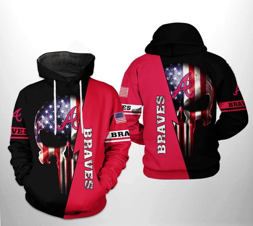 Chicago Cubs MLB 3D All-Over Print Skull Hoodie for Men and Women