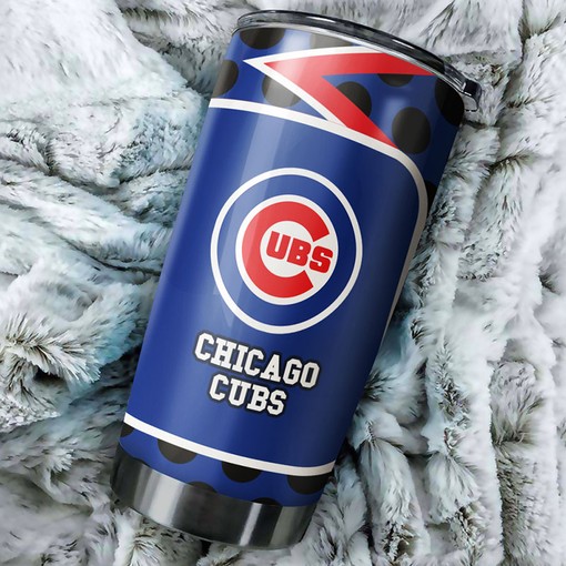 Chicago Cubs MLB Tumbler - Fan-favorite Tumbler for Baseball Fans with MLB Logo - Image 2
