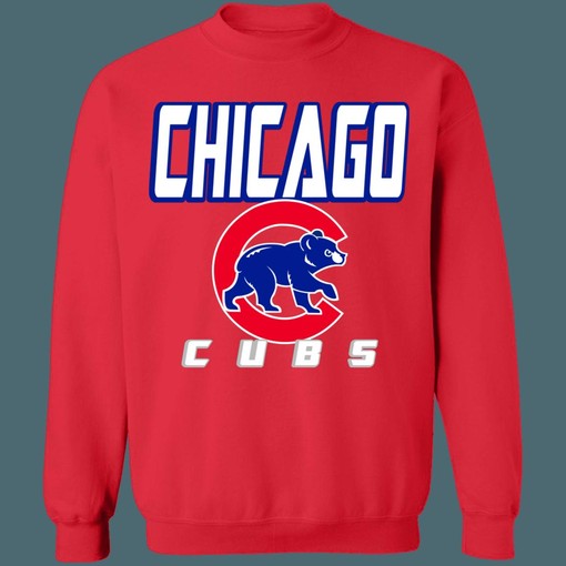 Chicago Cubs Retro MLB Crewneck Sweatshirt Hoodie Shirt - Baseball Fan Apparel
