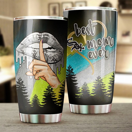 Chicago White Sox MLB Tumbler - Custom Best Mom Ever Gift for Baseball-loving Moms with Custom MLB Logo - Image 2
