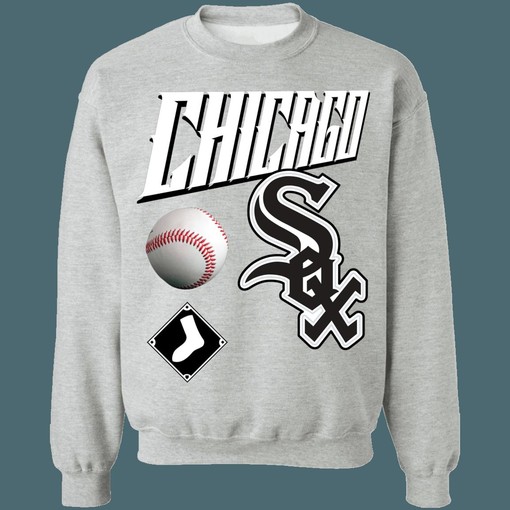 Chicago White Sox Vintage MLB Crewneck Hoodie Shirt - Get It Here! - Image 3