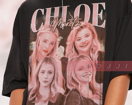 Chloe Moretz Vintage Shirt - Retro 90s Sweater for Fans - Image 2