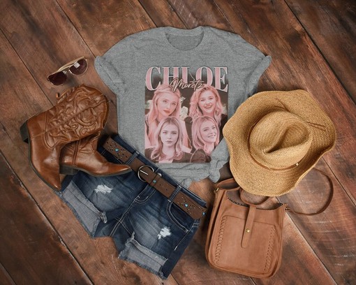 Chloe Moretz Vintage Shirt - Retro 90s Sweater for Fans - Image 3