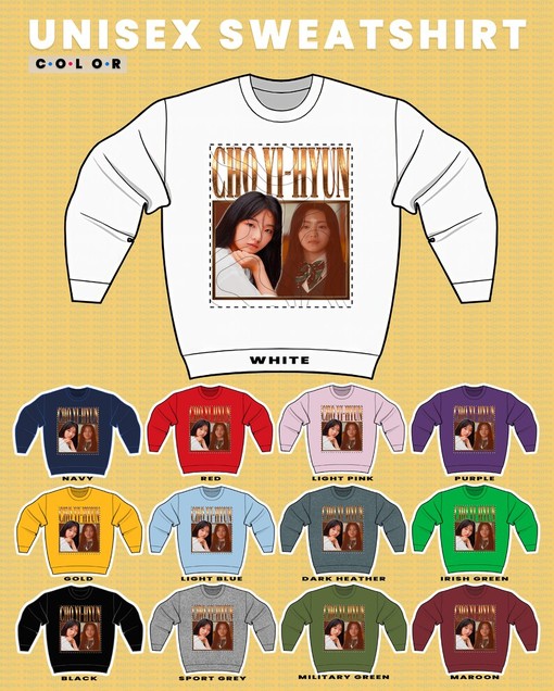 Cho Yi-Hyun Vintage Sweater - Retro 90s Korean Actress Sweatshirt - Image 3
