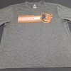 Choose Comfort and Style with This Men's Gray Polyester Lightweight Baltimore Orioles T-Shirt, NCAA Shirts Men