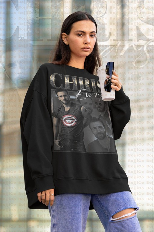 Chris Evans Movie Tee - Vintage Sweatshirt for 4vengers Fans
