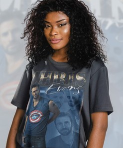Chris Evans Retro Tee - Vintage Tribute Rap Tee for Men