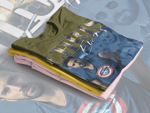 Chris Evans Retro Tee - Vintage Tribute Rap Tee for Men - Image 4