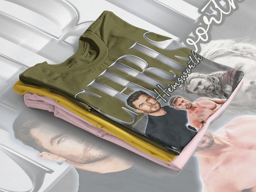Chris Hemsworth Vintage Shirt - Perfect Gift for Fans of this Australian Hunk! - Image 4