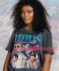 Chris Hemsworth Vintage Tee - Classic 90s Actor Shirt for Fans