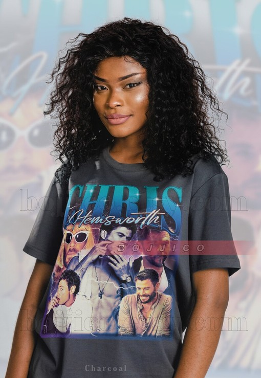 Chris Hemsworth Vintage Tee - Classic 90s Actor Shirt for Fans