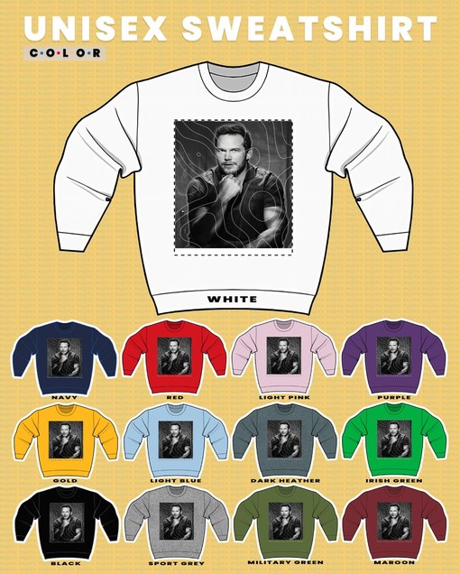 Chris Pratt Fan Tee - Retro 90s Sweater for Movie Lovers - Image 3