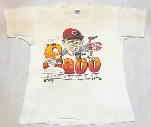 Chris Sabo Cincinnati Reds 1990 Vintage Style T-Shirt, Hoodie & Sweatshirt Gifts for Fans