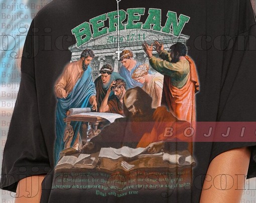 Christian Apparel: BEREAN ACTS 17 11 Shirt, Chosen Shirt, Seraphim Shirts, Ophanim Shirt, Angels T-Shirt - Image 2