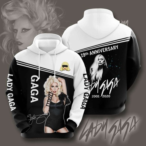 Chromatica Lady Gaga All Over Print 3D Hoodie