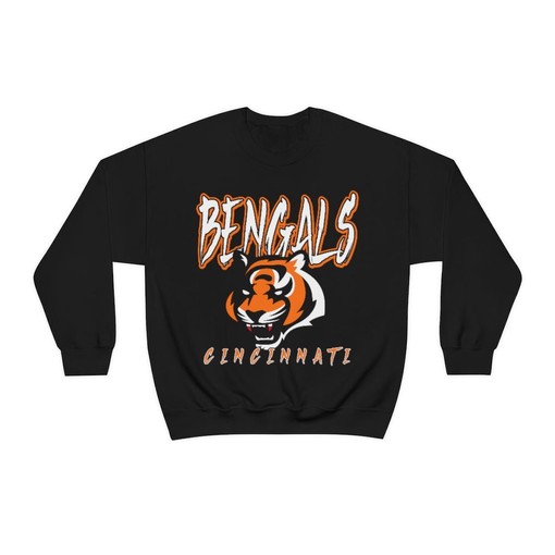 Cincinnati Bengals HALLOWEEN Retro NFL American Football Lover Sweatshirt Hoodie - Spooky Edition!
