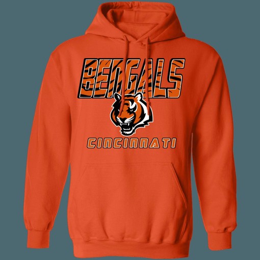 Cincinnati Bengals Retro NFL Hoodie Sweatshirt - Get Your Vintage Style Here! - Image 2