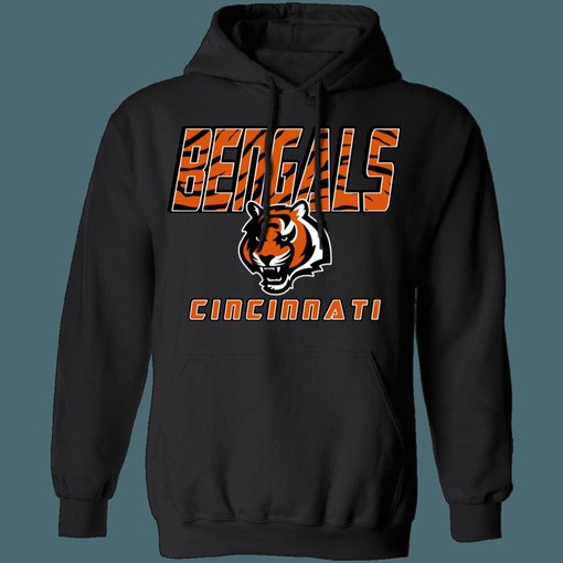 Cincinnati Bengals Retro NFL Hoodie Sweatshirt - Get Your Vintage Style Here! - Image 3