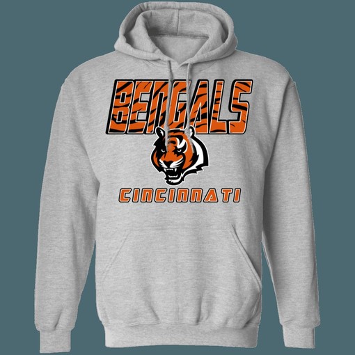 Cincinnati Bengals Retro NFL Hoodie Sweatshirt - Get Your Vintage Style Here! - Image 4