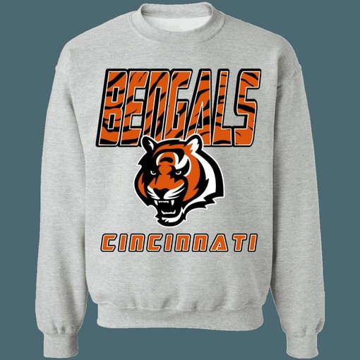 Cincinnati Bengals Retro Sweatshirt Hoodie - Vintage NFL American Football Gear