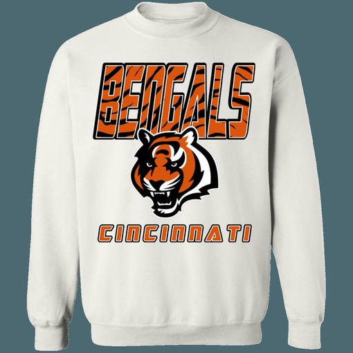 Cincinnati Bengals Retro Sweatshirt Hoodie - Vintage NFL American Football Gear - Image 2